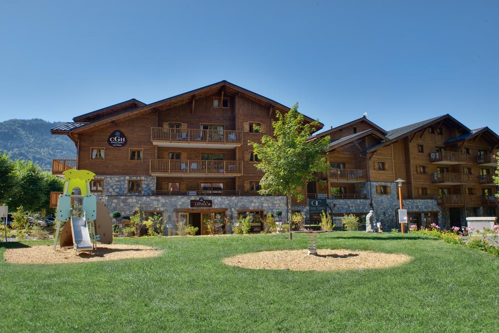 Cgh Residence Boutique Les Chalets De Layssia Samoens Exterior photo